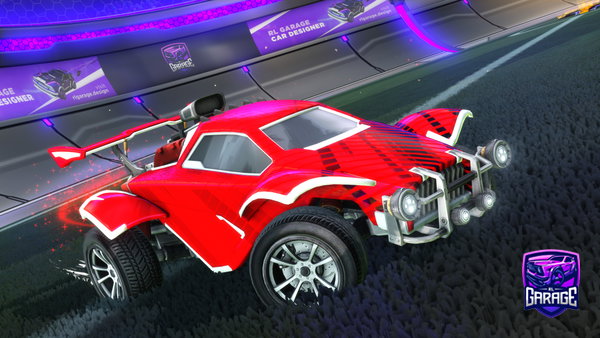 A Rocket League car design from no_friends429