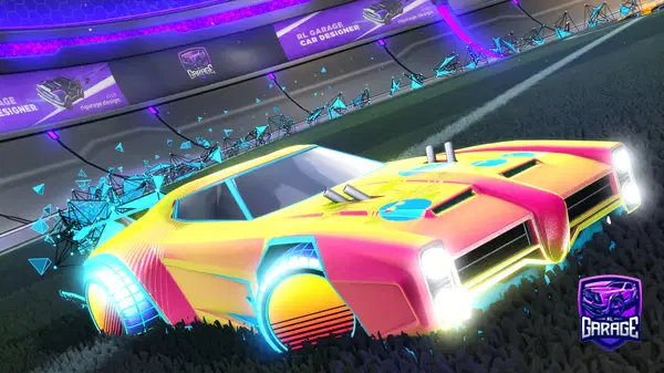 A Rocket League car design from derpy_7017