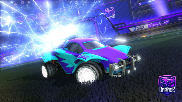 A Rocket League car design from Ispitz