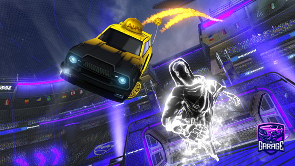A Rocket League car design from Echap-_-