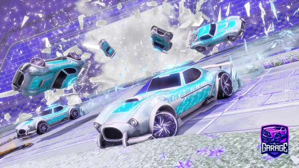 A Rocket League car design from qbanitosoy