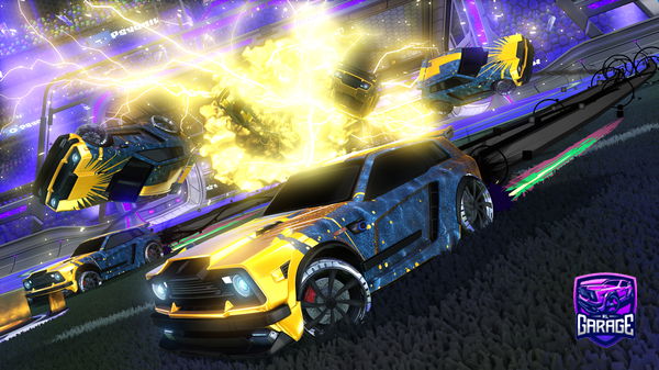 A Rocket League car design from L1lBro