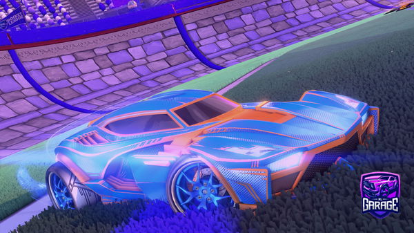 A Rocket League car design from SzymeG