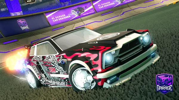 A Rocket League car design from Black_Tiger1