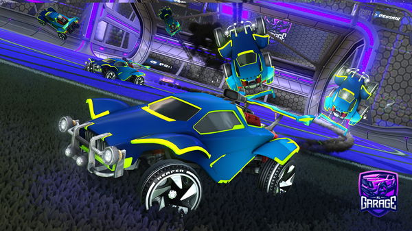 A Rocket League car design from LamboGames20