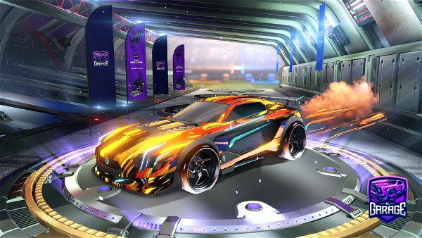 A Rocket League car design from NAYS73