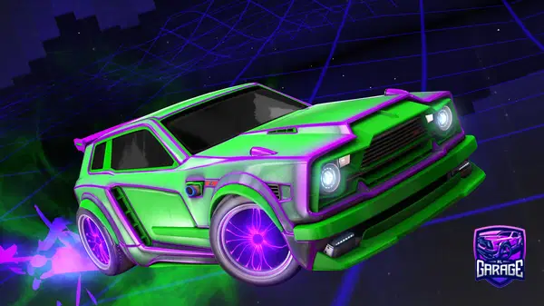 A Rocket League car design from im_king_kota_