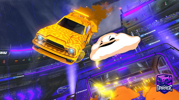 A Rocket League car design from D1ddy2010