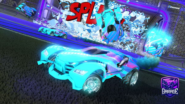 A Rocket League car design from ArcticKing