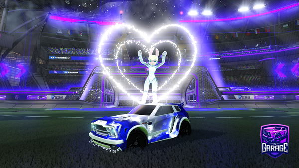 A Rocket League car design from Blackfox21