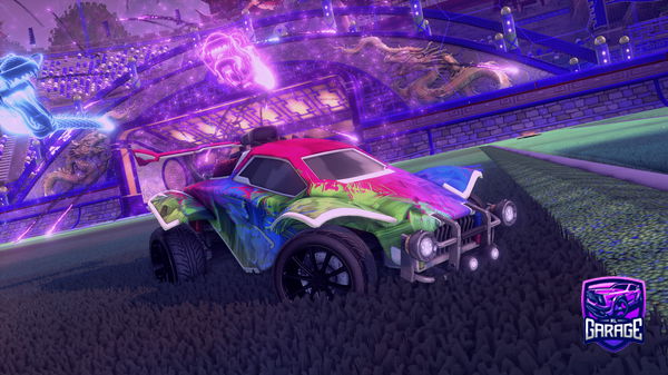 A Rocket League car design from MysticalCow7568