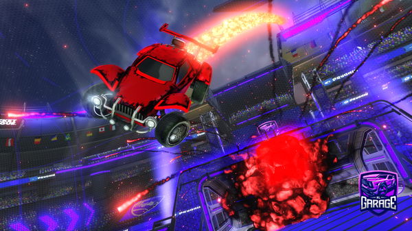 A Rocket League car design from NotLucas66