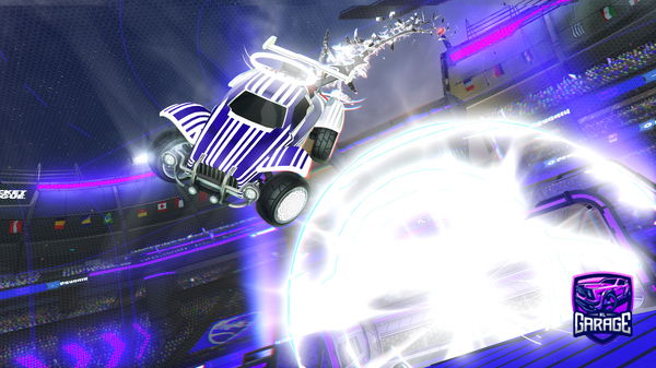 A Rocket League car design from joaogamerdbr