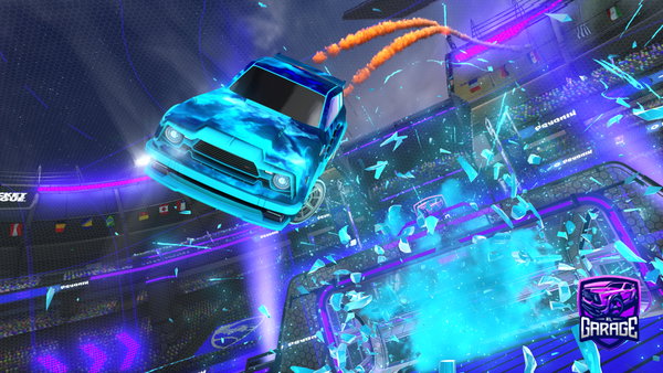 A Rocket League car design from SmugExige