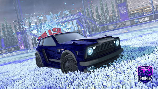 A Rocket League car design from supertroning