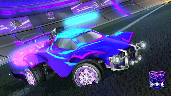 A Rocket League car design from Coffee3000