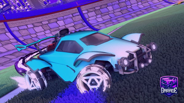 A Rocket League car design from intoblivion