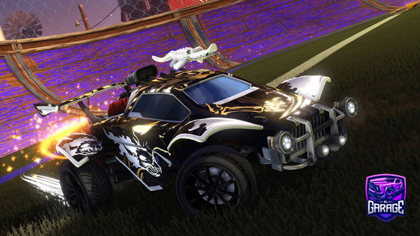 A Rocket League car design from abspielen