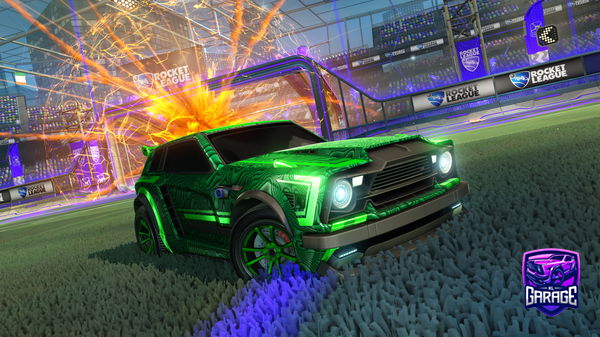 A Rocket League car design from frosty1919