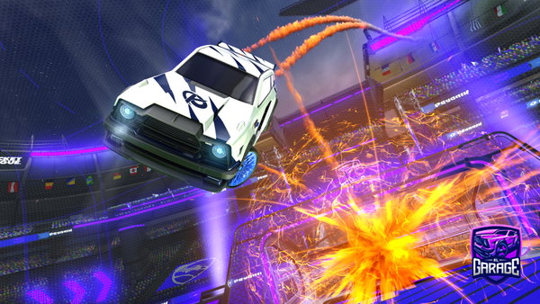 A Rocket League car design from Nateorus