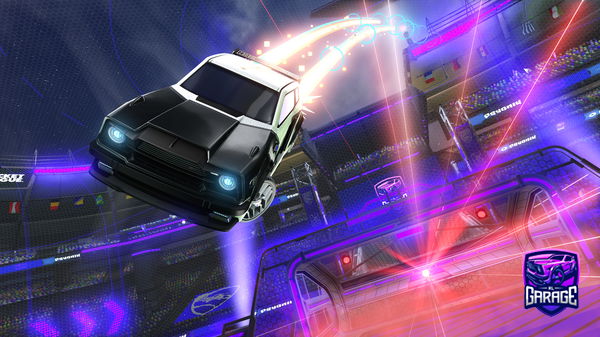 A Rocket League car design from GXM11