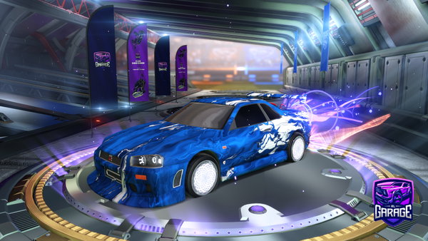 A Rocket League car design from Joaolindor