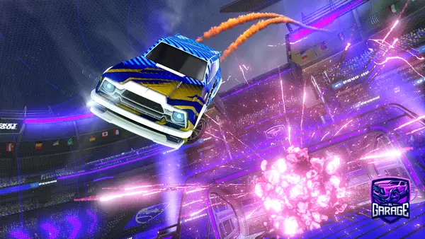 A Rocket League car design from tropoc