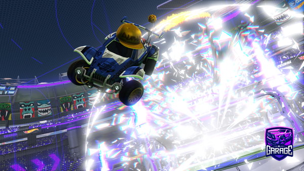 A Rocket League car design from shaply