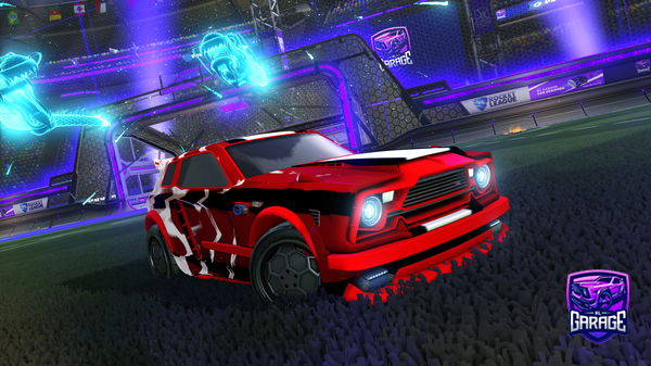 A Rocket League car design from Russian_LoneWolf