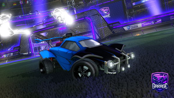 A Rocket League car design from LX2D