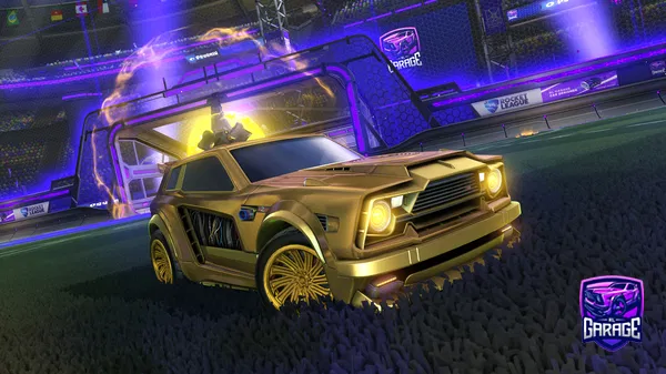 A Rocket League car design from parkourman12yt