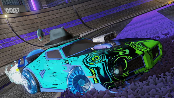 A Rocket League car design from nonospy11