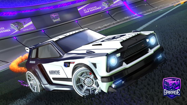 A Rocket League car design from GHo_X_ST