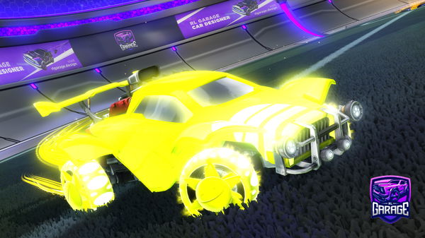 A Rocket League car design from Tom_Tom6078