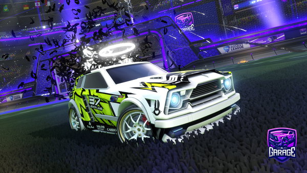 A Rocket League car design from tylerlockyer