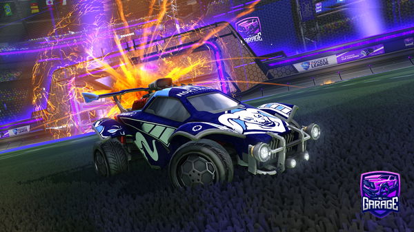 A Rocket League car design from CryptoxXD