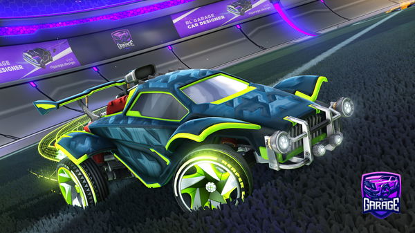 A Rocket League car design from intothecity