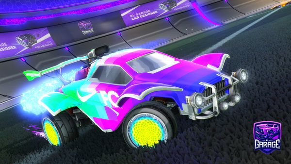 A Rocket League car design from Astra_0