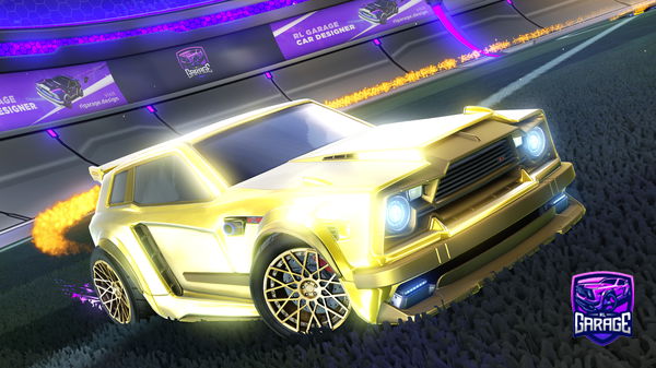 A Rocket League car design from matias3435