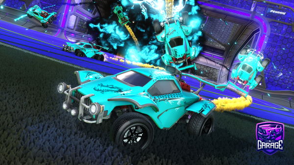 A Rocket League car design from DebraplayZ