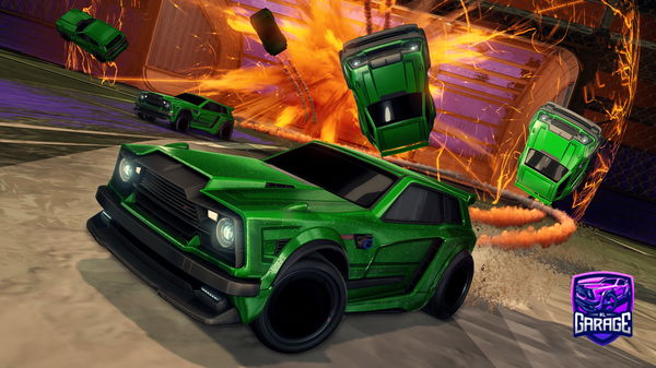 A Rocket League car design from DeepTerror42