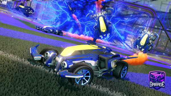 A Rocket League car design from DoublePlaygod339