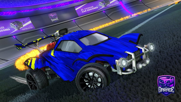 A Rocket League car design from krxzyfr