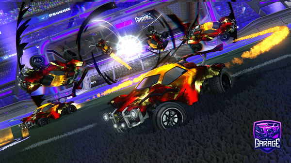 A Rocket League car design from Tygo1205