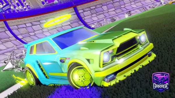 A Rocket League car design from RL-GHOST28