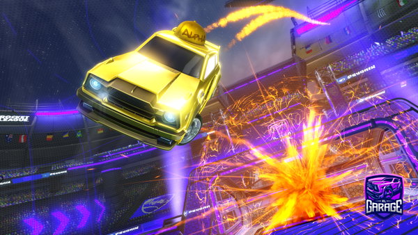 A Rocket League car design from sportcars2010