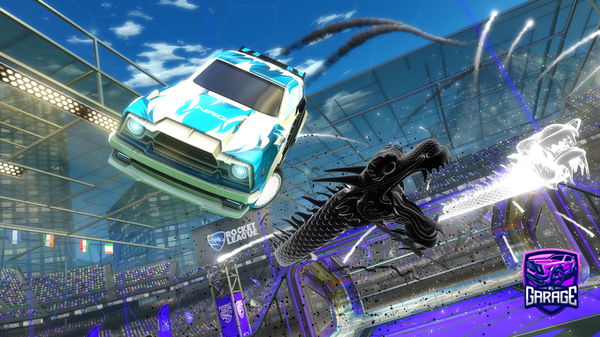 A Rocket League car design from Xboxnamenaturesfury2008