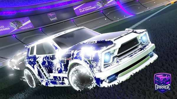 A Rocket League car design from Pveck