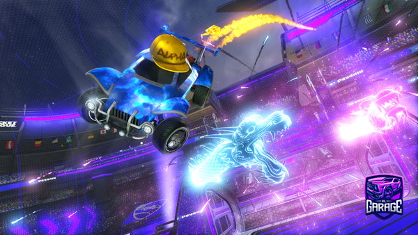 A Rocket League car design from gulping