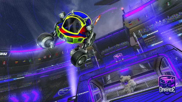 A Rocket League car design from Ripperatschool